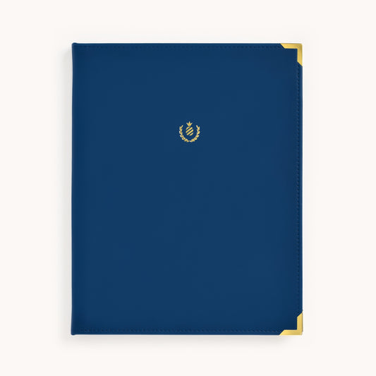 Folio, Navy Leatherette