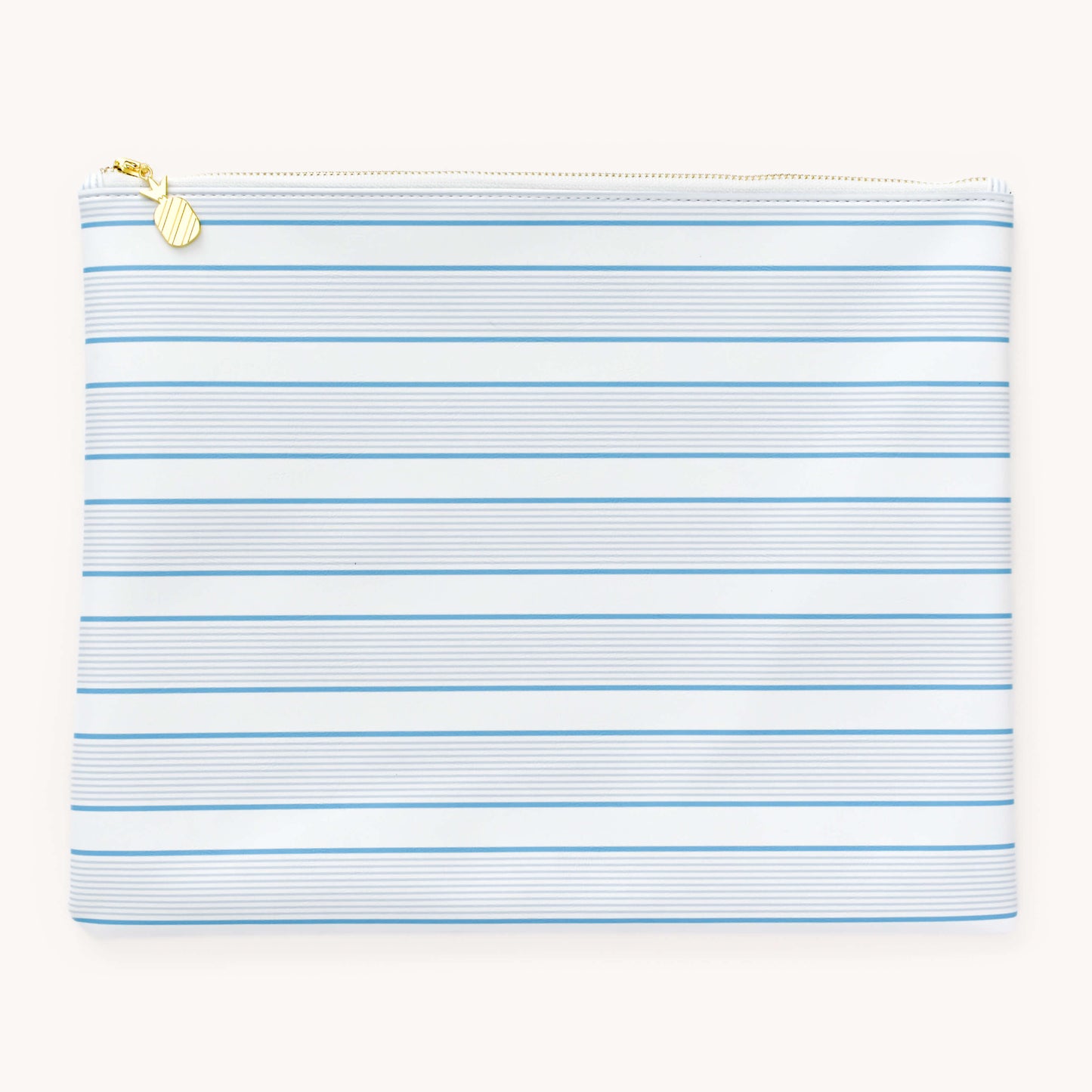 AZURE STRIPE TEACHER PLANNER POUCH