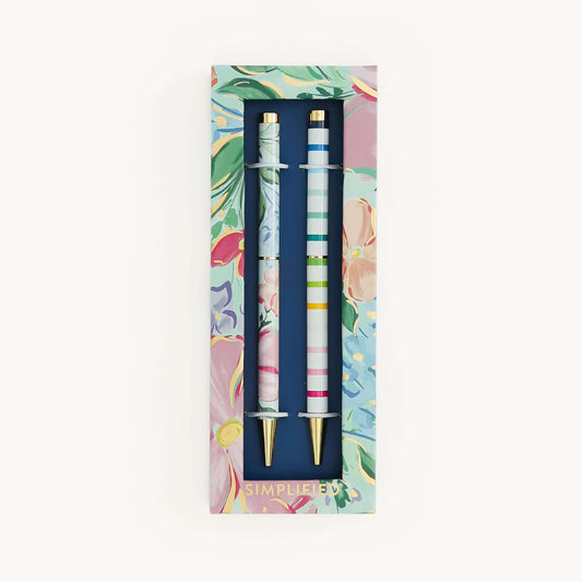 Floral Pen Set