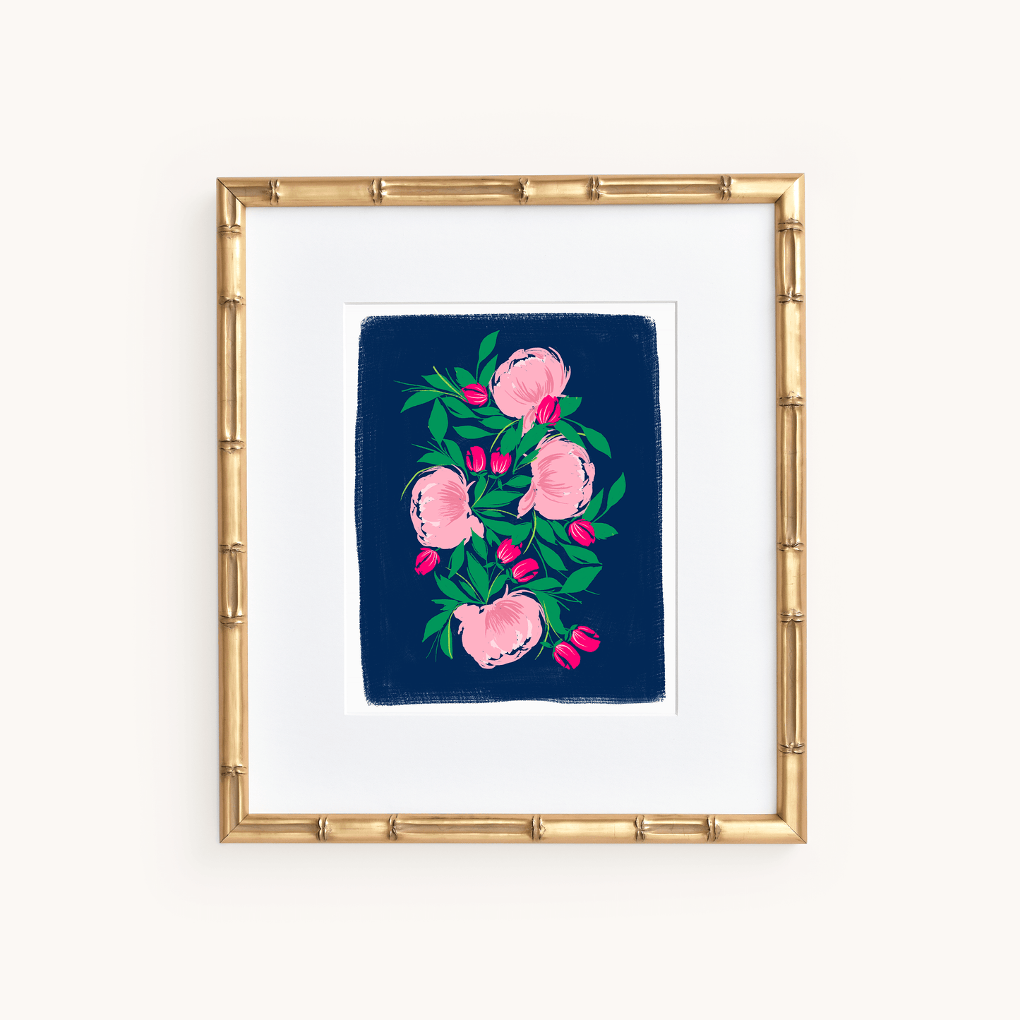 Pink Peonies Art Print