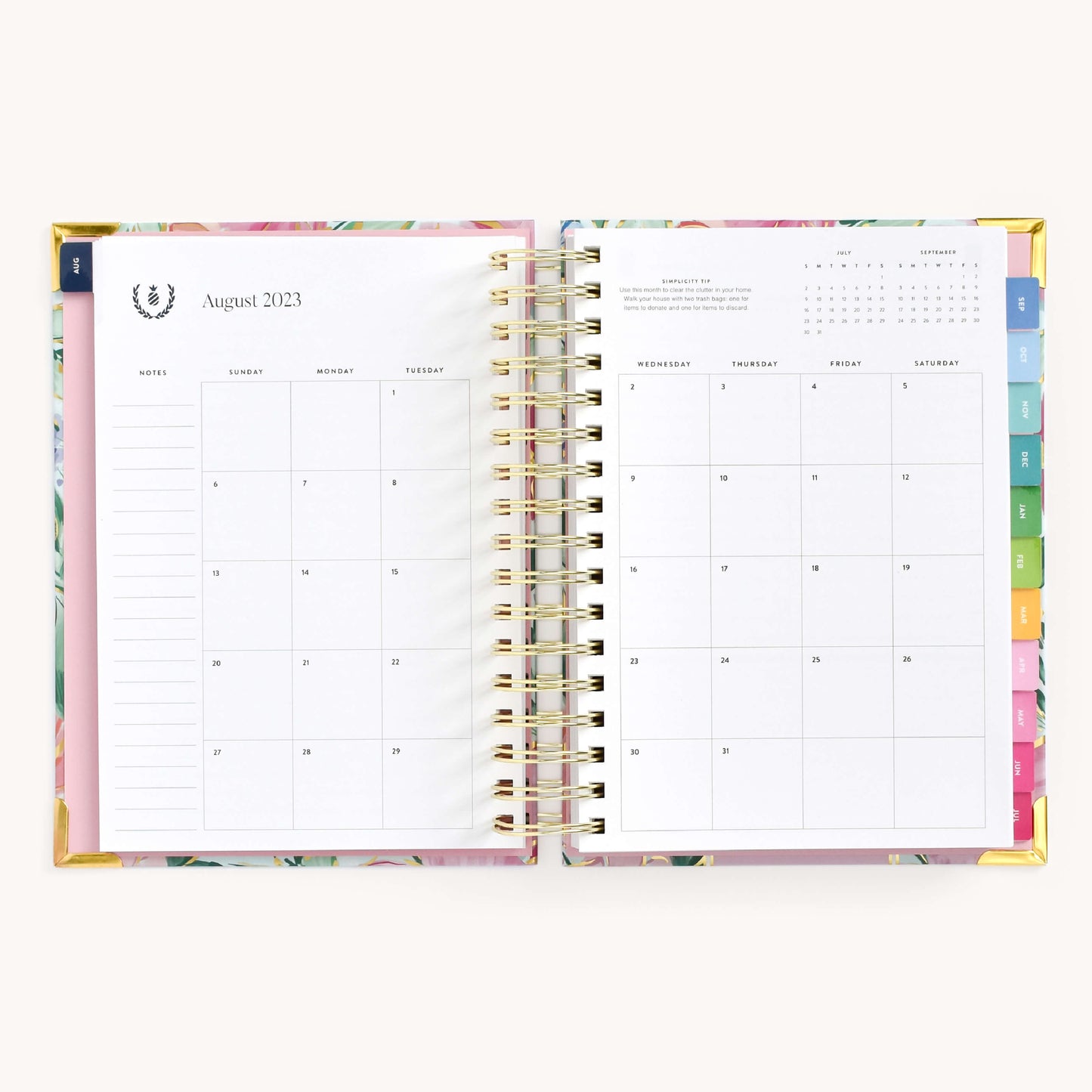 MONTHLY SPREAD