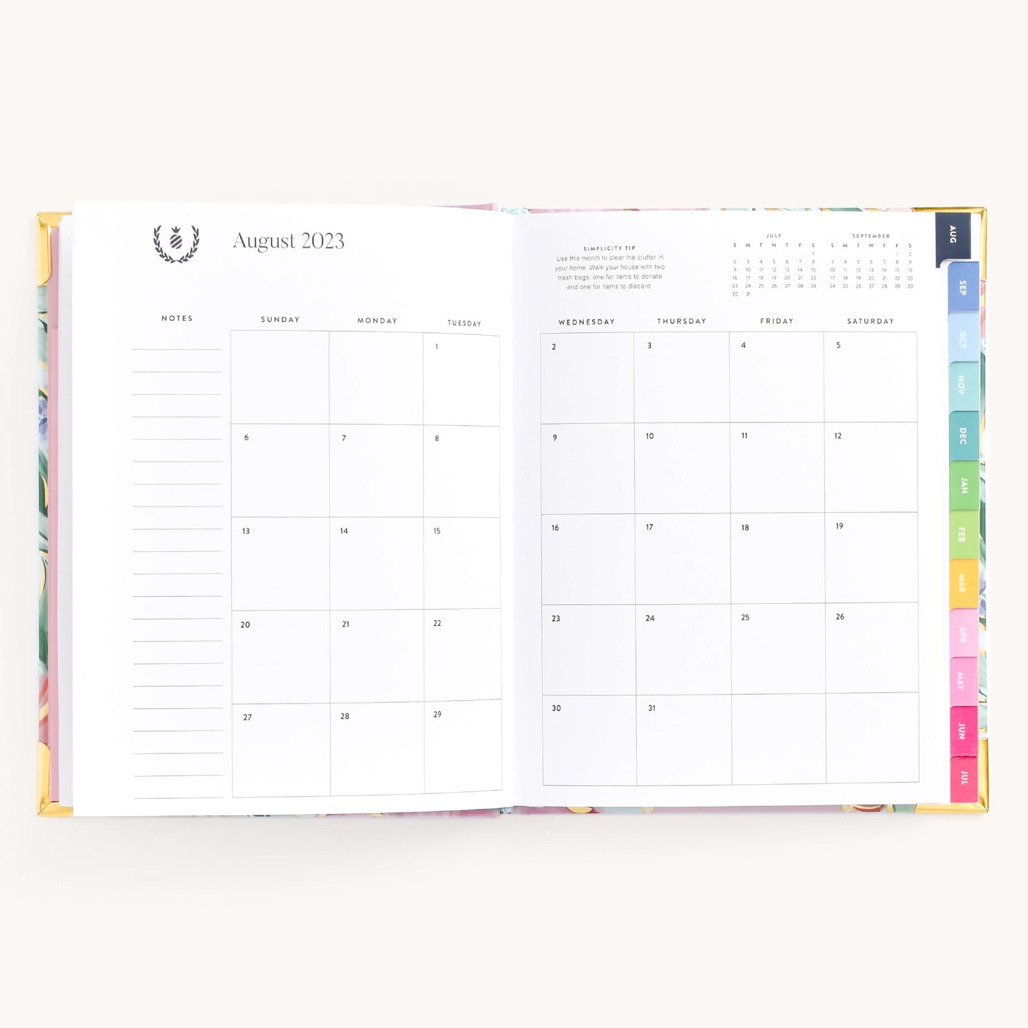 MONTHLY SPREAD