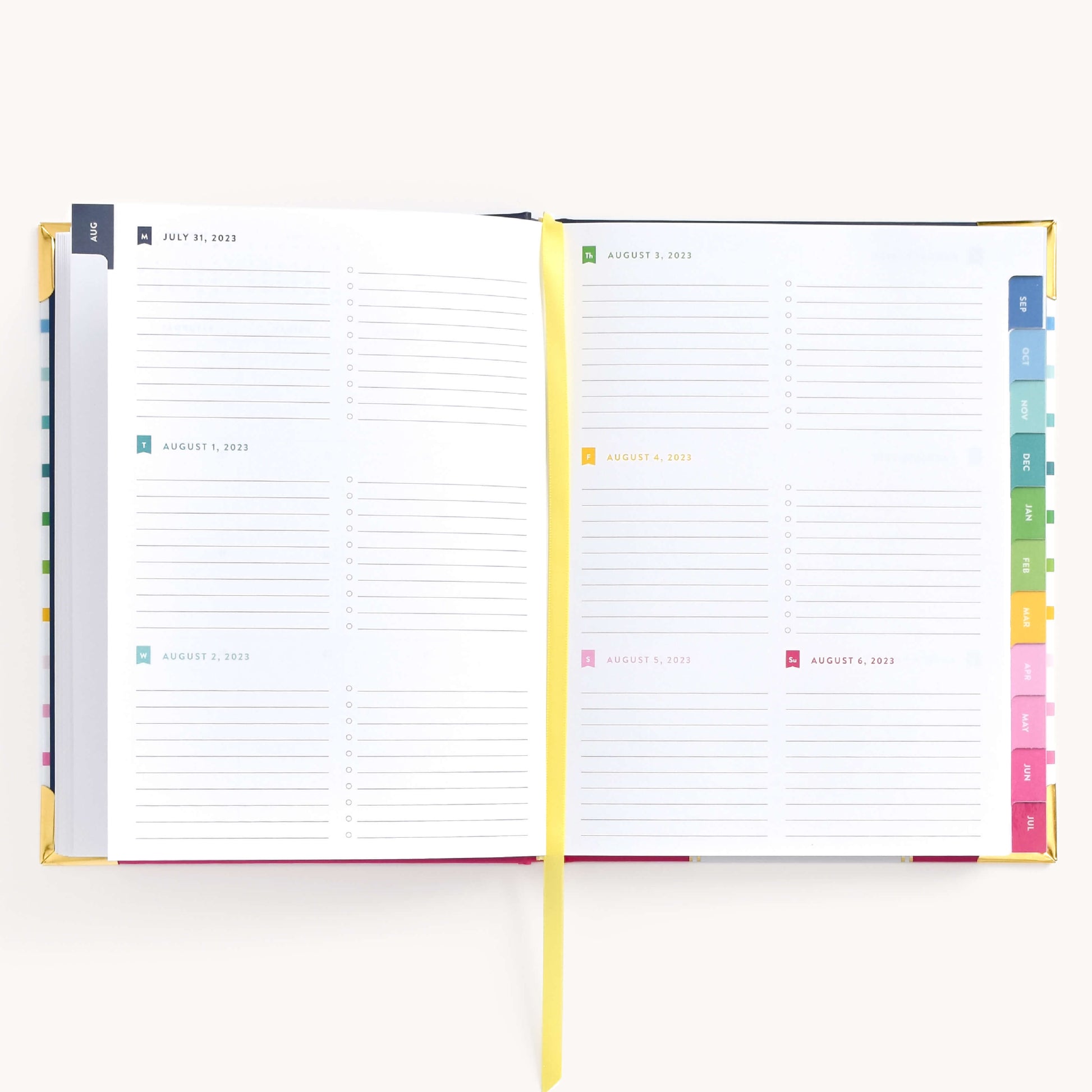 WEEKLY SPREAD & RIBBON
