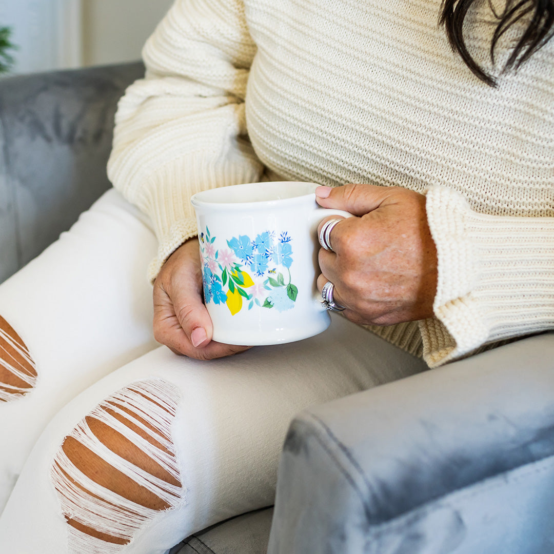 Floral Bees Mug