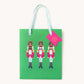 Green Nutcrackers Medium Gift Bag