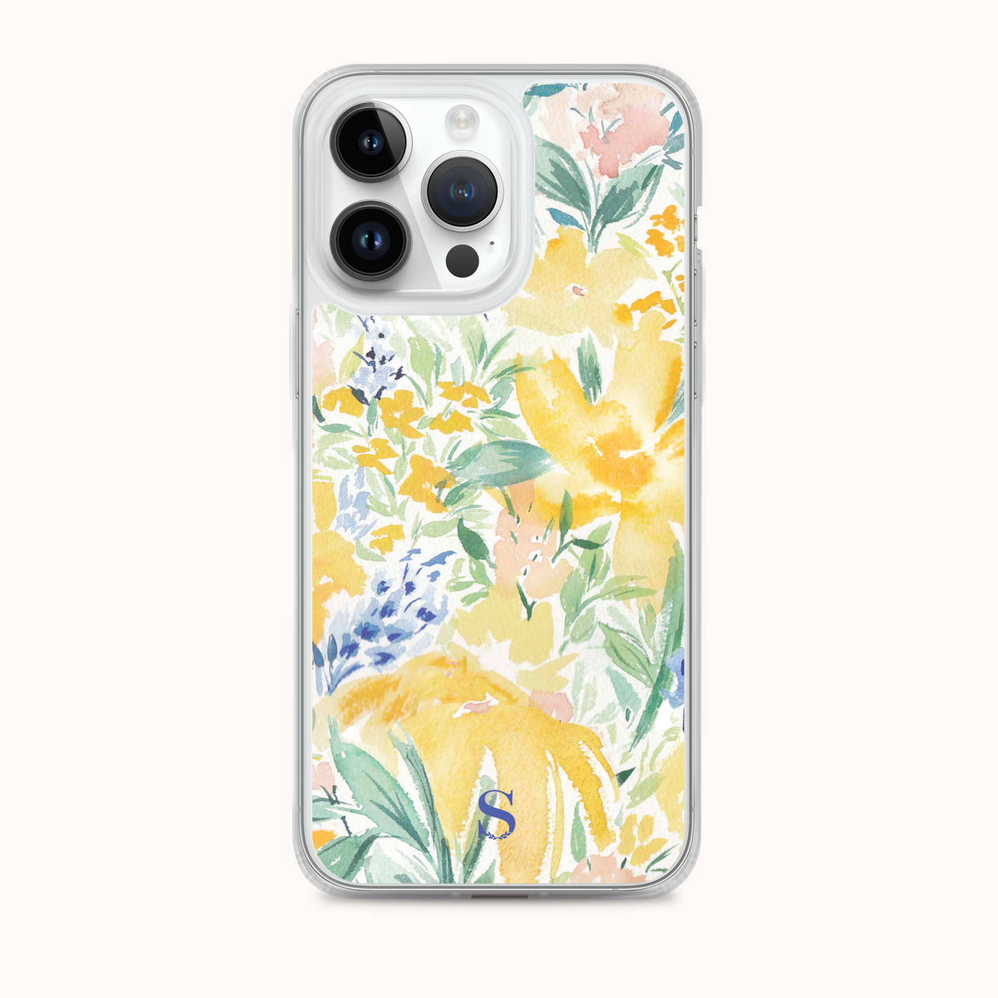 WATERCOLOR WILDFLOWERS IPHONE CASE